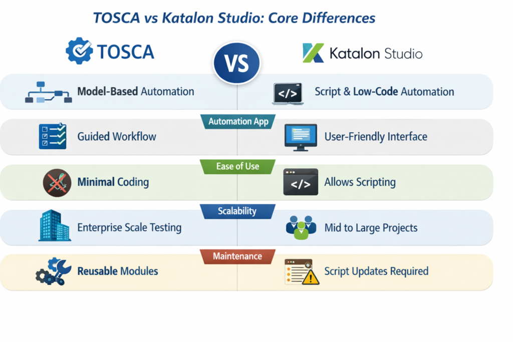 TOSCA vs Katalon Studio: Which Testing Tool is Best for You? TOSCA vs Katalon Studio