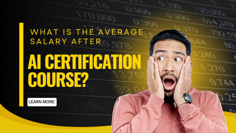 AI CERTIFICATION COURSE