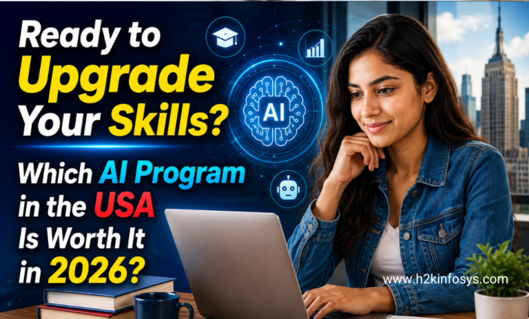 Ready to Upgrade Your Skills? Which AI Program in the USA Is Worth It in 2026?