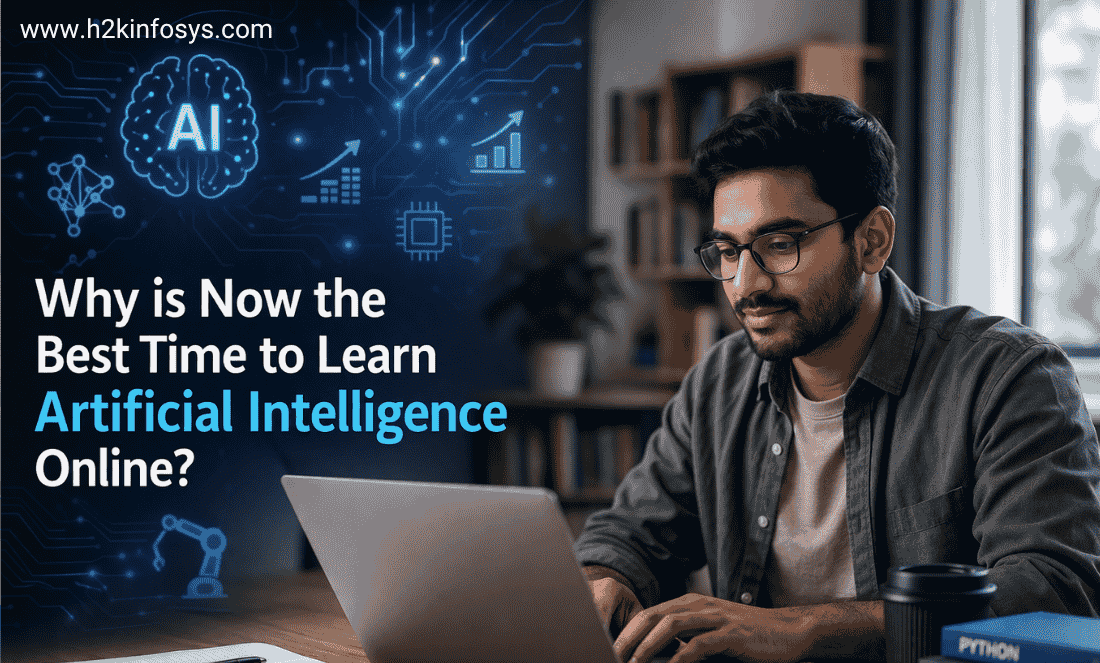 Why is Now the Best Time to Learn Artificial Intelligence Online? | H2K ...
