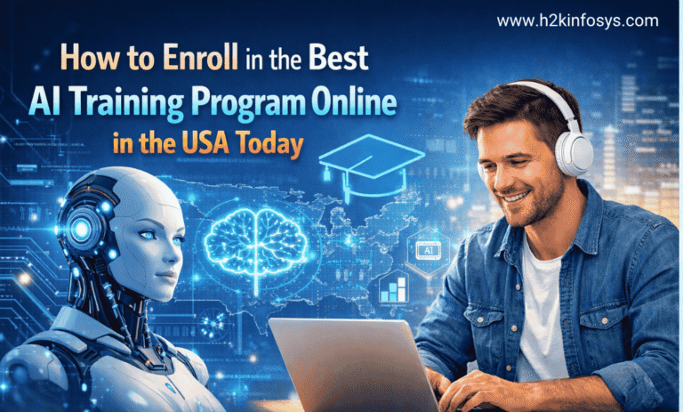 How to Enroll in the Best AI Training Program Online in the USA Today