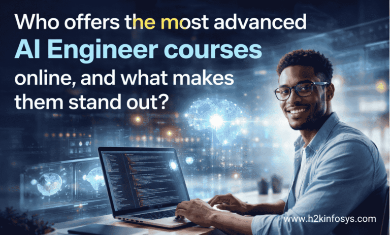 Who offers the most advanced AI Engineer courses online, and what makes them stand out?