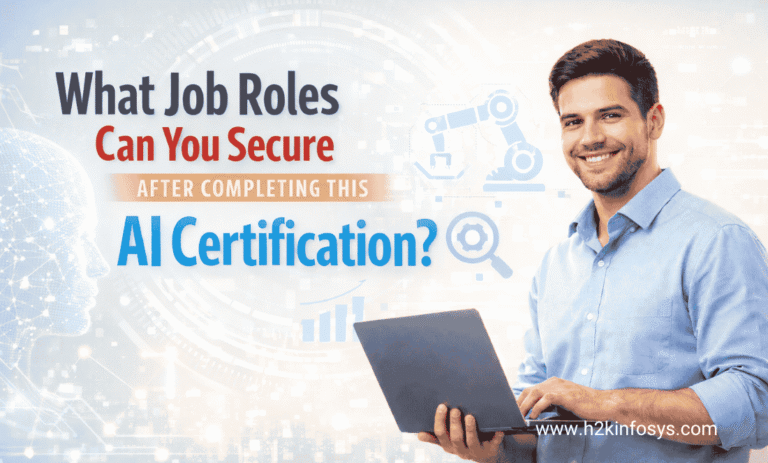 What job roles can you secure after completing this AI certification?
