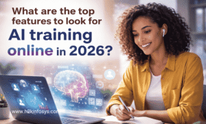What are the top features to look for in AI training online in 2026?