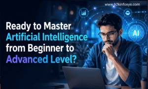 Ready to master Artificial Intelligence from beginner to advanced level?