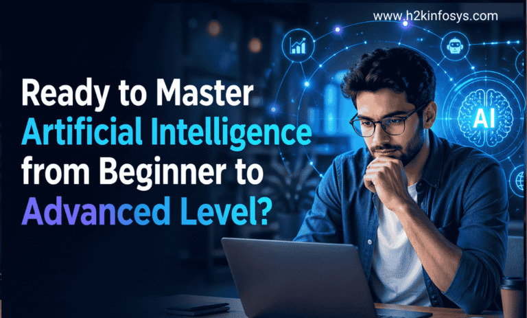 Ready to master Artificial Intelligence from beginner to advanced level?