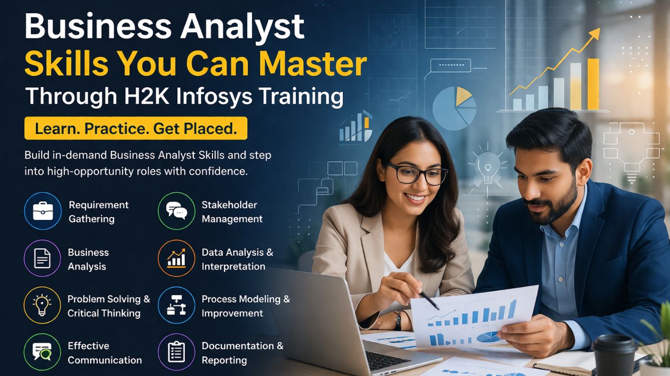 Business Analyst Skills You Can Master Through H2K Infosys Training ...