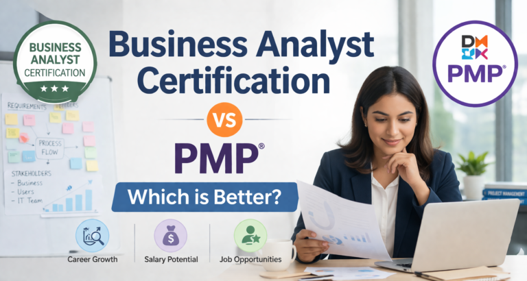 Business Analyst Certification vs PMP