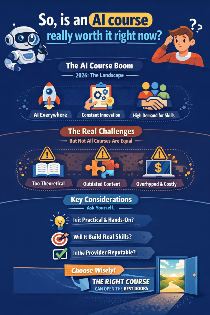Is this AI course worth it for career growth in today’s market?