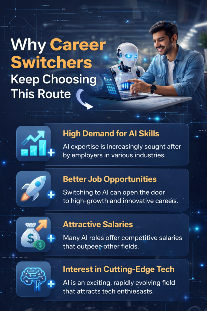 Why Is AI Training Online Becoming the Top Choice for Career Switchers?