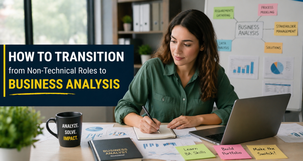 Non-Technical Roles to Business Analysis