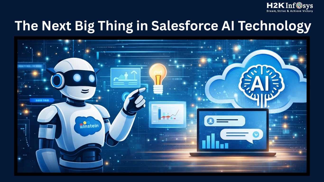 The Next Big Thing in Salesforce AI Technology | H2K Infosys Blog