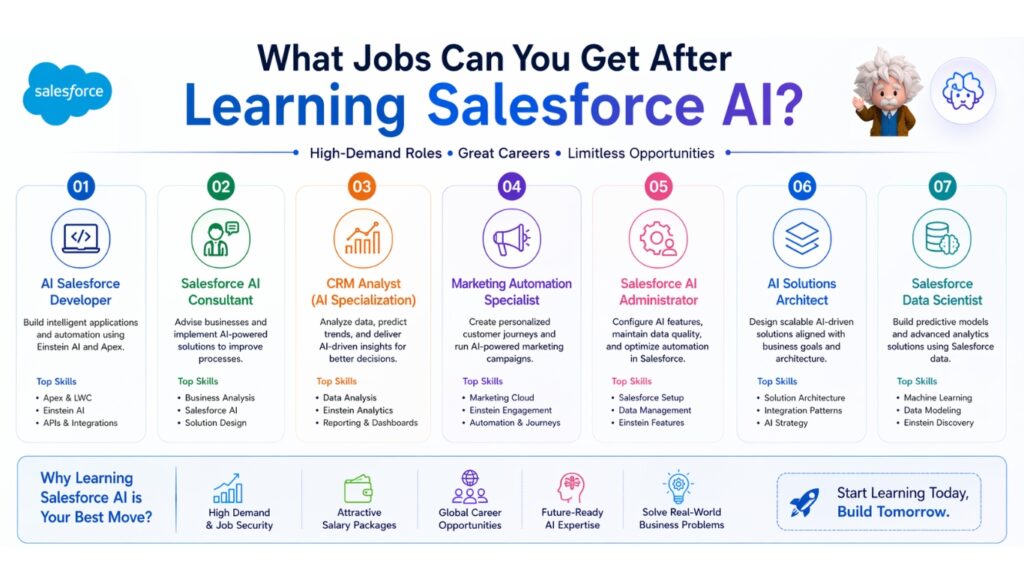 What Jobs Can You Get After Learning Salesforce AI?