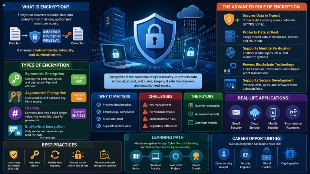 What is the Advanced Role of Encryption in Cybersecurity and Data Security? What is the Advanced Role of Encryption in Cybersecurity and Data Security?