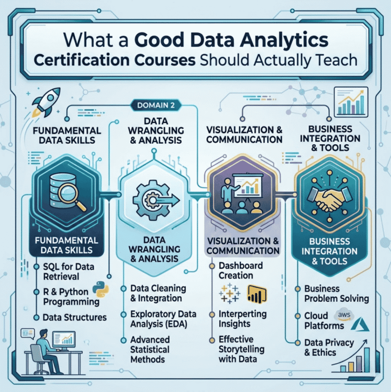 How Do Data Analytics Certification Courses Compare in the US? | H2K ...