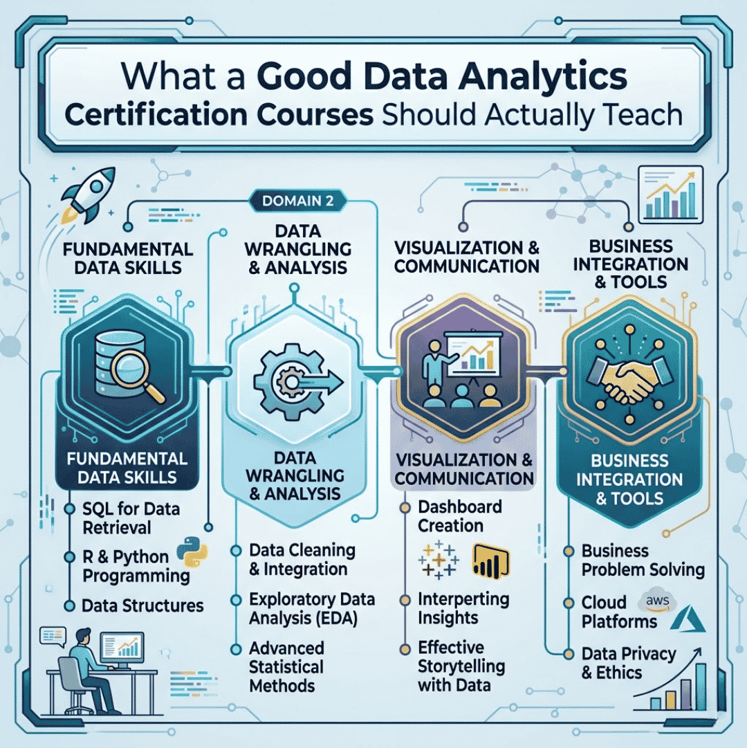 How Do Data Analytics Certification Courses Compare in the US? | H2K ...
