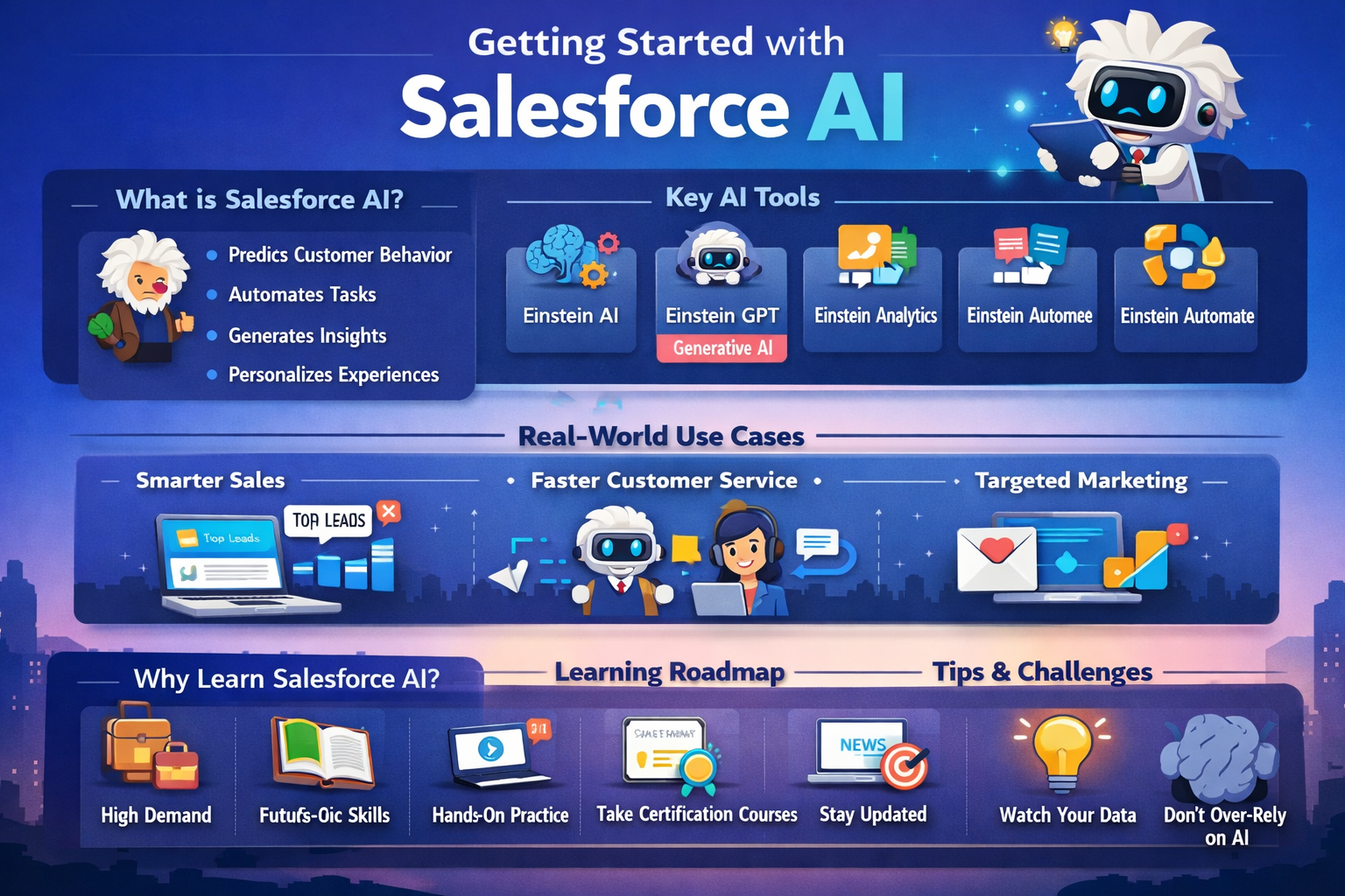 Salesforce AI Explained: Tools, Benefits, and Use Cases | H2K Infosys Blog