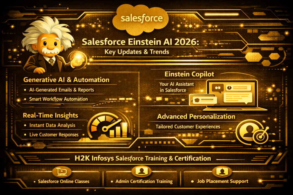 What are the latest updates in Salesforce Einstein AI for 2026?