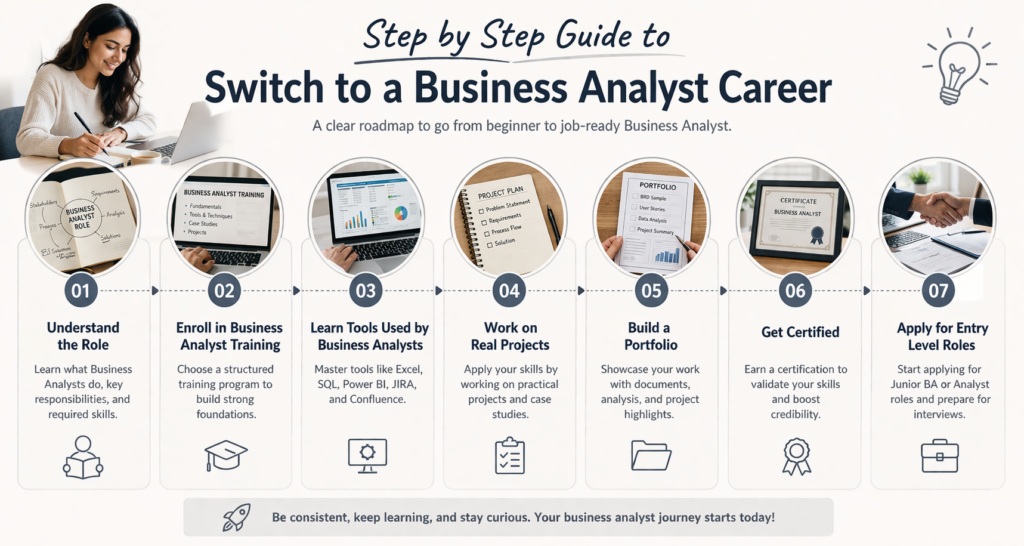 Switch to a Business Analyst Career