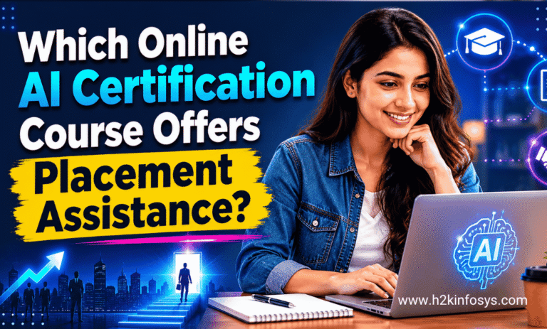 Which Online AI Certification Course Offers Placement Assistance?