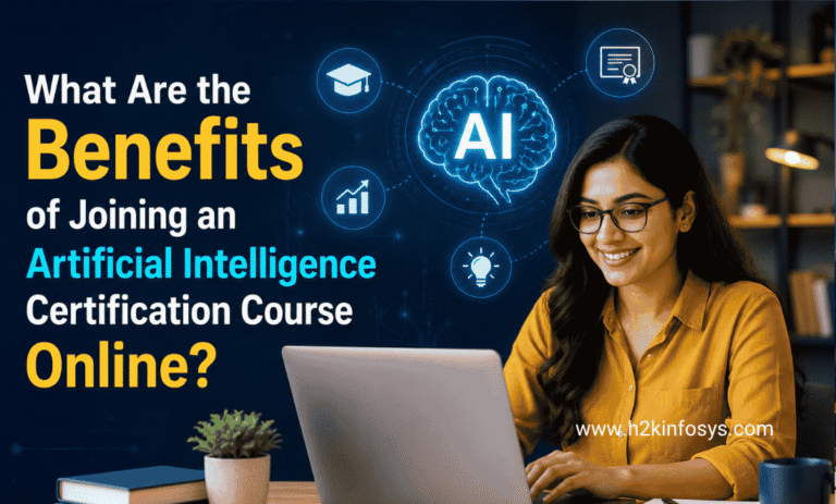 What Are the Benefits of Joining an Artificial Intelligence Certification Course Online?