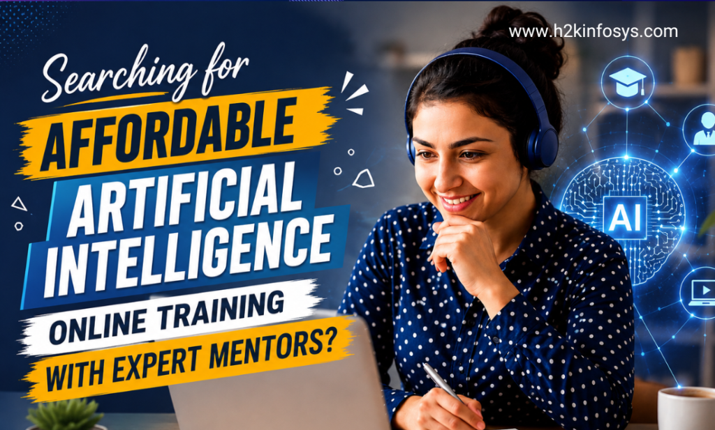 Searching for Affordable Artificial Intelligence Online Training With Expert Mentors?