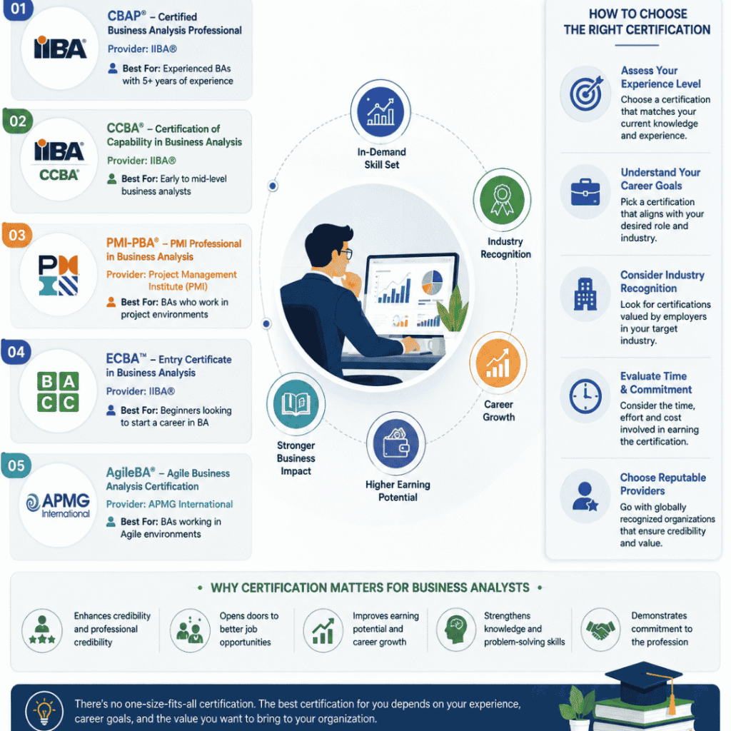Best Certification Course for Business Analysts