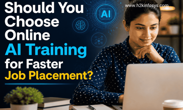 Should You Choose Online AI Training for Faster Job Placement?