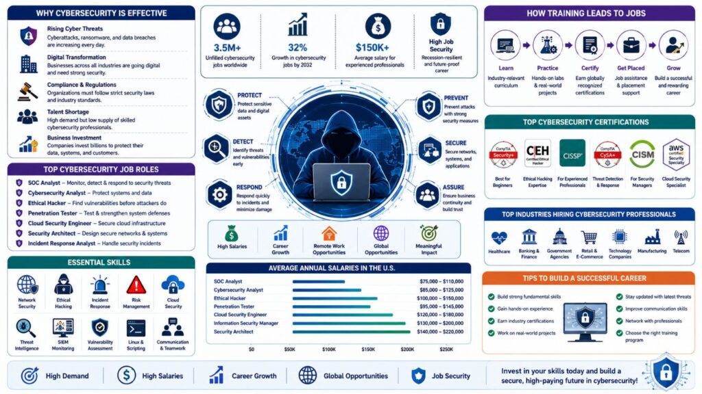 How Effective Is Cybersecurity for Landing High-Paying U.S. Jobs?