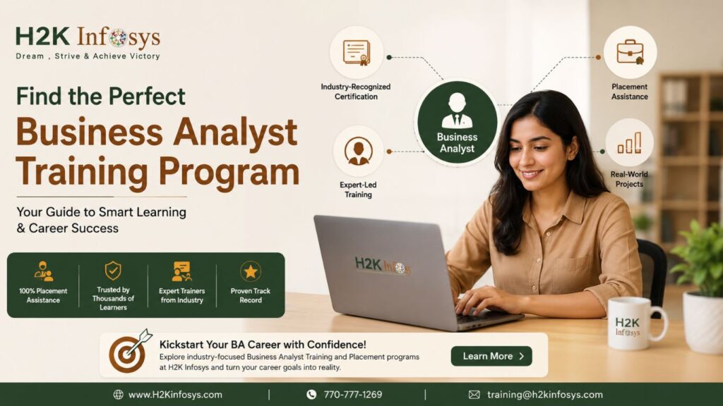Perfect Business Analyst Training Program