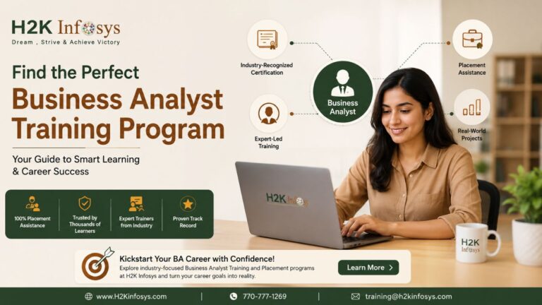 Perfect Business Analyst Training Program