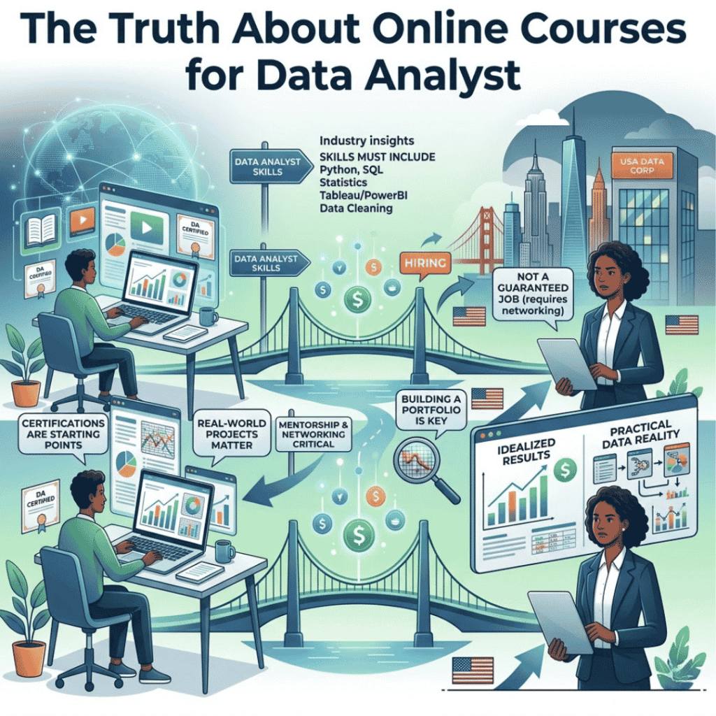 Online Courses for Data Analyst
