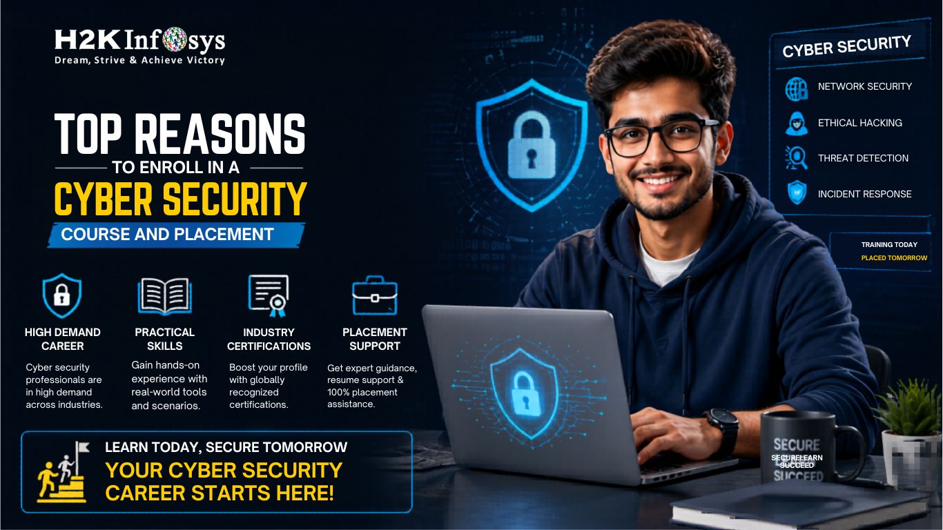Top Reasons to Enroll in a Cyber Security Course and Placement | H2K ...