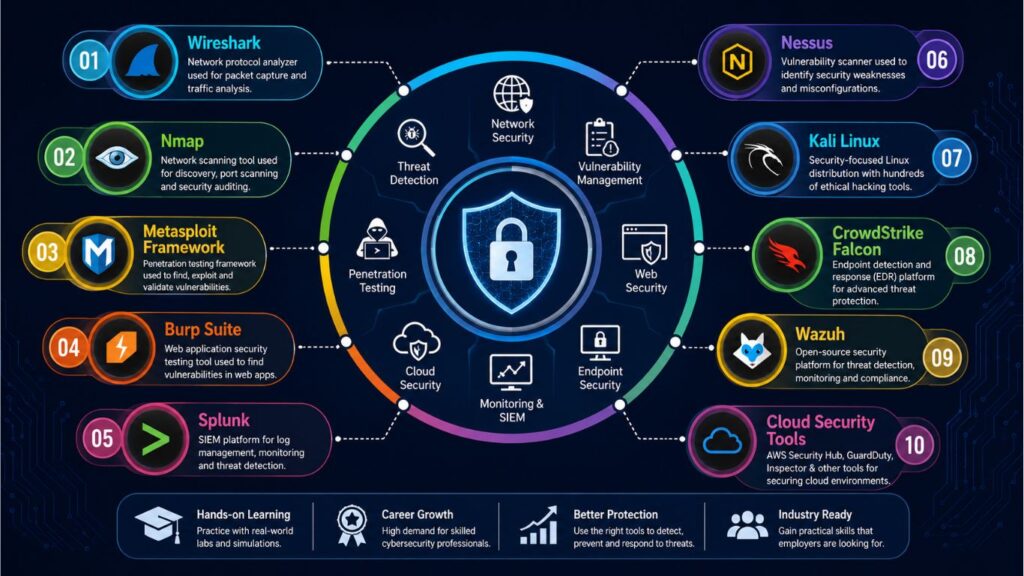 Ultimate Guide to the Top Cybersecurity Tools to Learn in 2026 Ultimate Guide to the Top Cybersecurity Tools to Learn in 2026