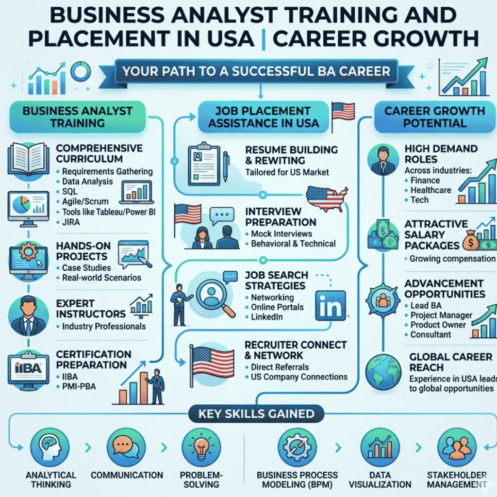 business analyst training and placement