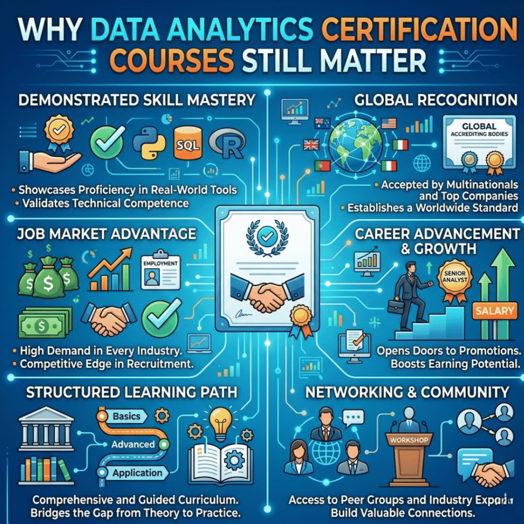 data analytics certification courses 
