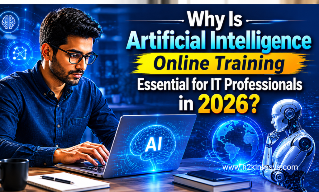 Why Is Artificial Intelligence Online Training Essential for IT Professionals in 2026?