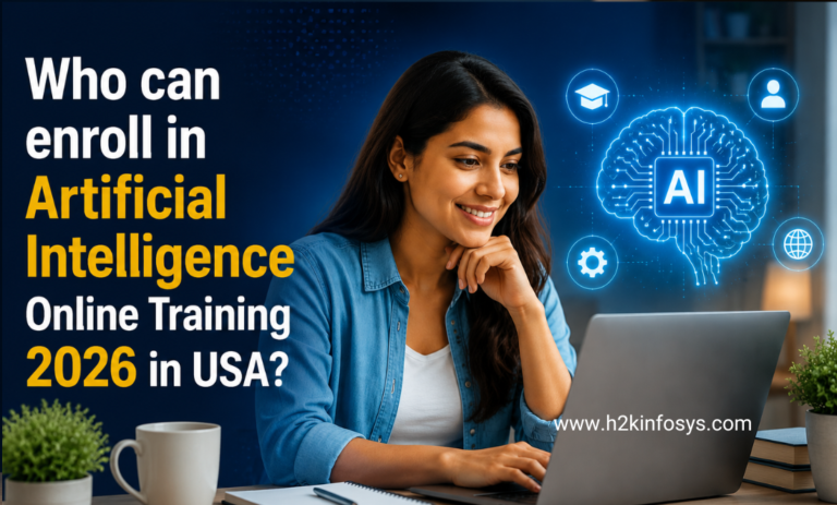 Who Can Enroll in Artificial Intelligence Online Training 2026 in USA?