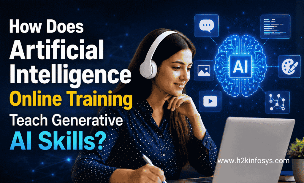 How Does Artificial Intelligence Online Training Teach Generative AI Skills?