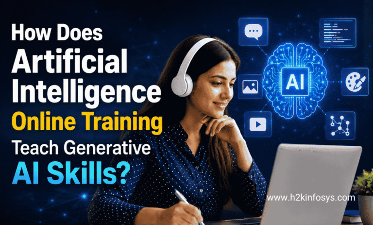 How Does Artificial Intelligence Online Training Teach Generative AI Skills?