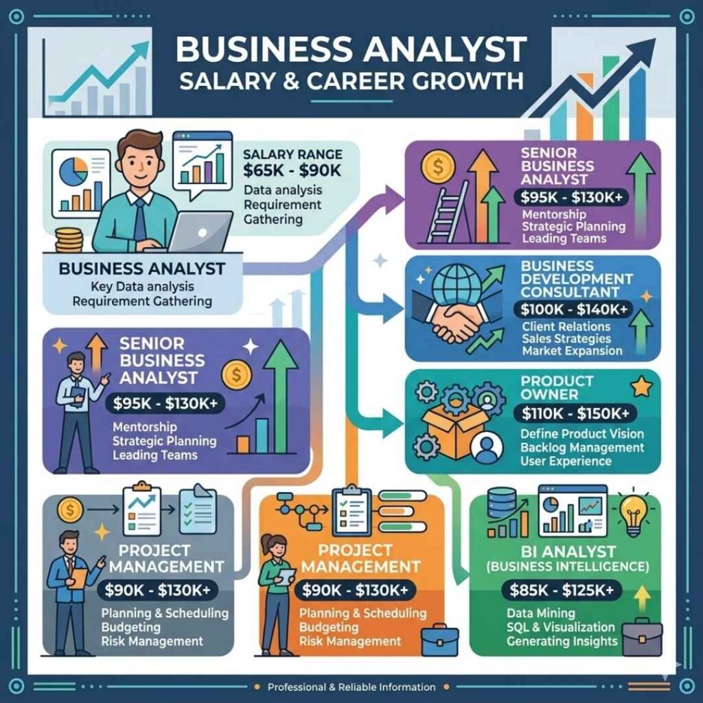 Business Analyst Career Guide Salary, Skills, & Growth Opportunities Business Analyst Career