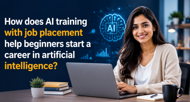 AI training with job placement