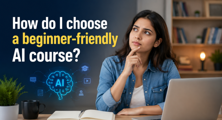 beginner-friendly AI course