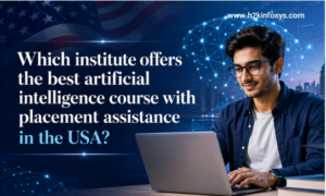 Which institute offers the best artificial intelligence course with placement assistance in the USA?
