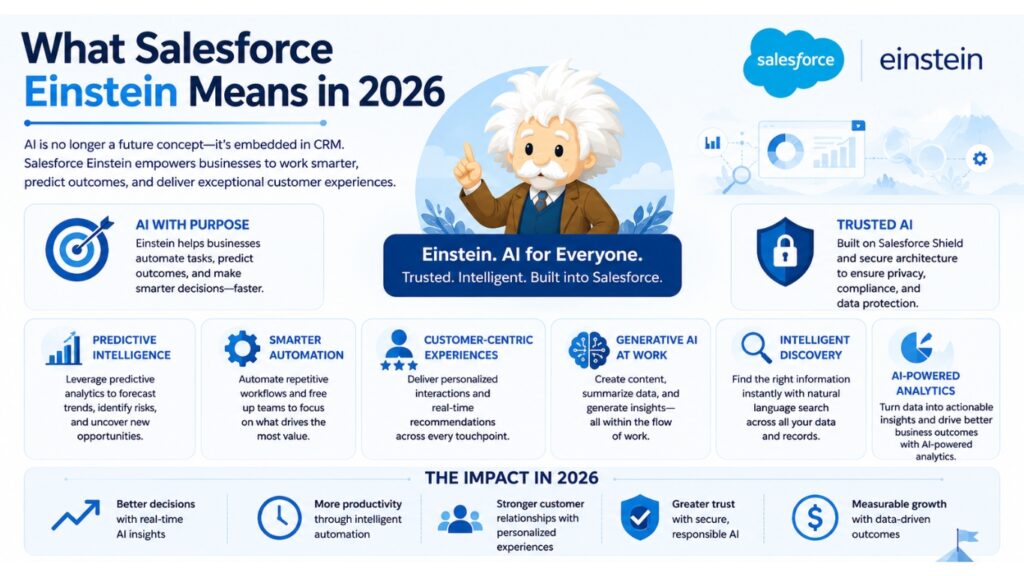 Top 10 Features of Einstein AI Every Salesforce User Should Know Top 10 Features of Einstein AI Every Salesforce User Should Know
