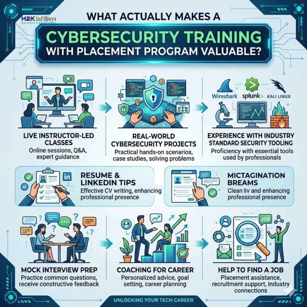 What Is the Best Cyber Security Training With Placement Support? cyber security training with placement