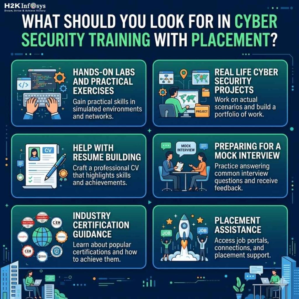 Where Can I Find Cyber Security Training With Placement Support in the USA? cyber security training with placement
