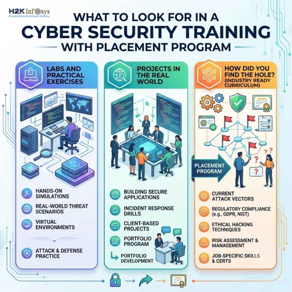 cyber security training with placement