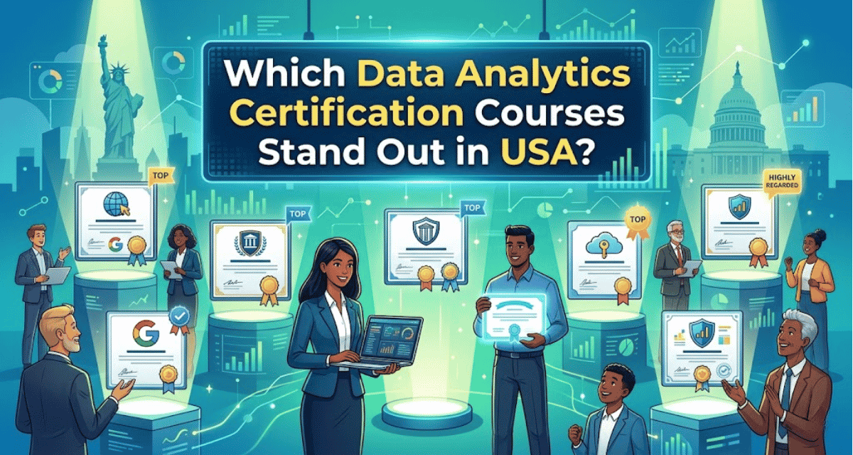 Which Data Analytics Certification Courses Stand Out in USA? | H2K ...
