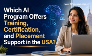 Which AI Program Offers Training, Certification, and Placement Support in the USA?